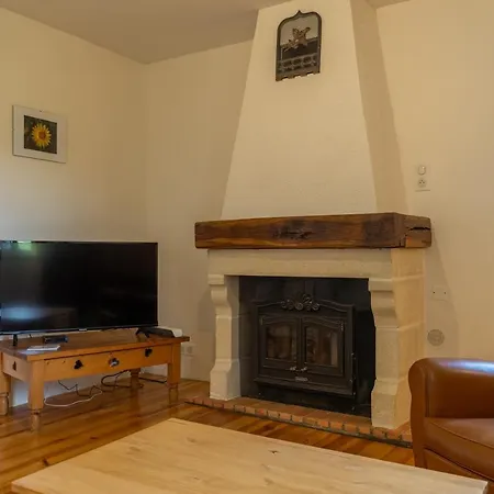 Le Chardon Bleu, Jardin, Centre-ville, Vakantiehuis Saint-Côme-dʼOlt